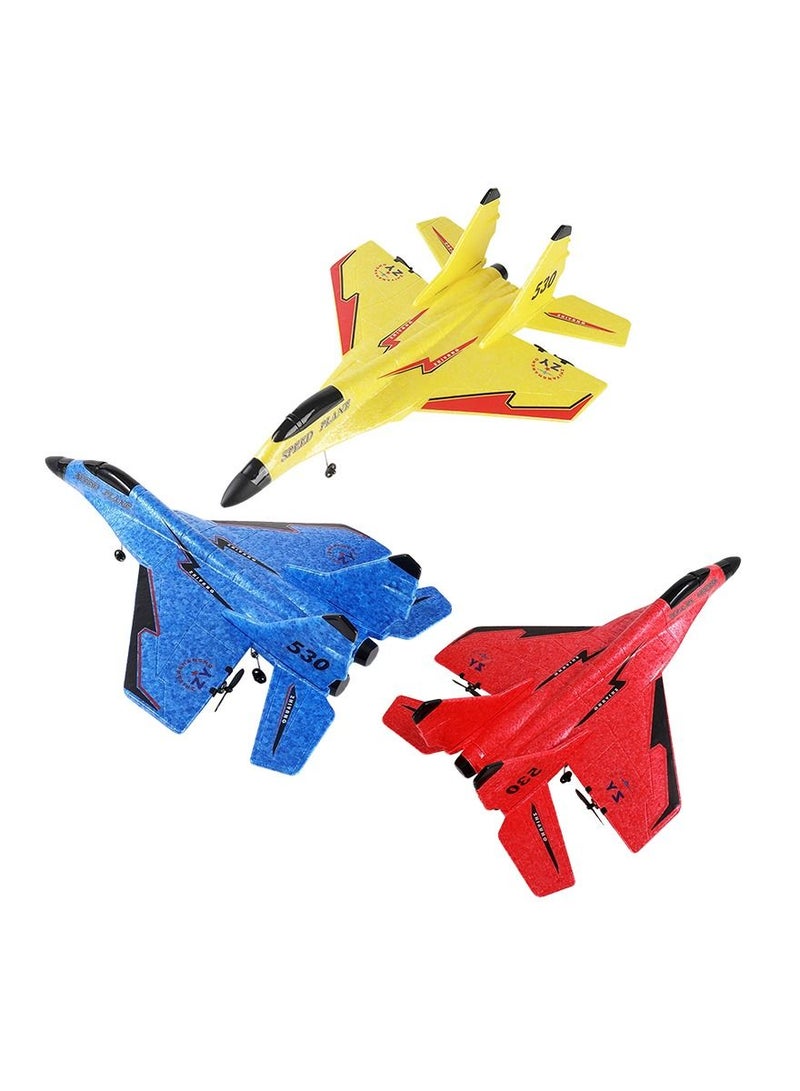 RC Foam Aircraft Remote Control Airplane Foam Toys for Children ZY-530 Blue With 720P