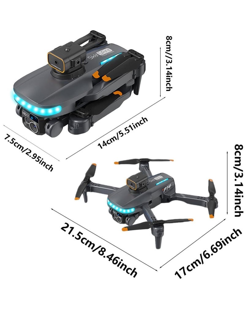 P14Max Quad Copter  GPS Brushless Obstacle UAV Avoidance Return RC AirCraft Toy ( 1 Battery )