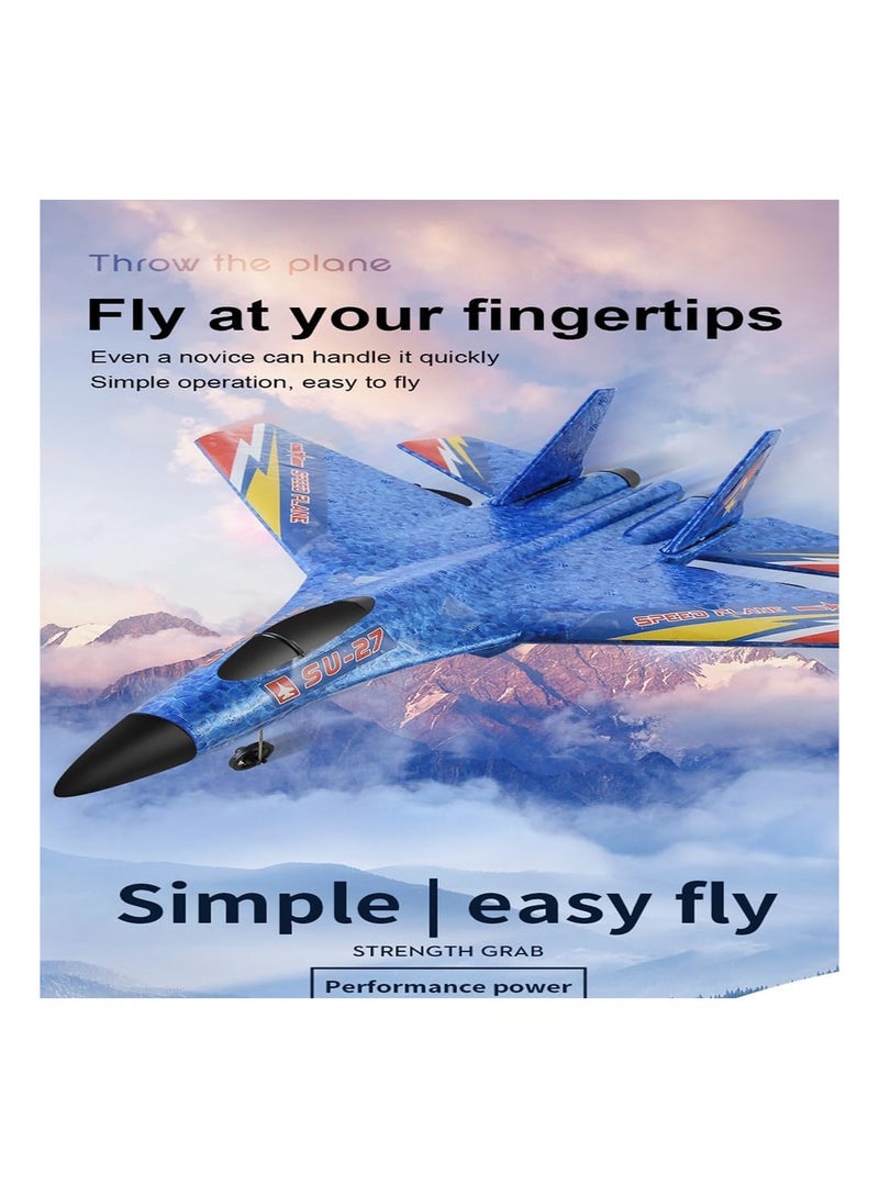 RC Plane, Su-27 Ready to Fly RC, 2 Channel 2.4GHZ RC Plane, RC Plane for Beginners