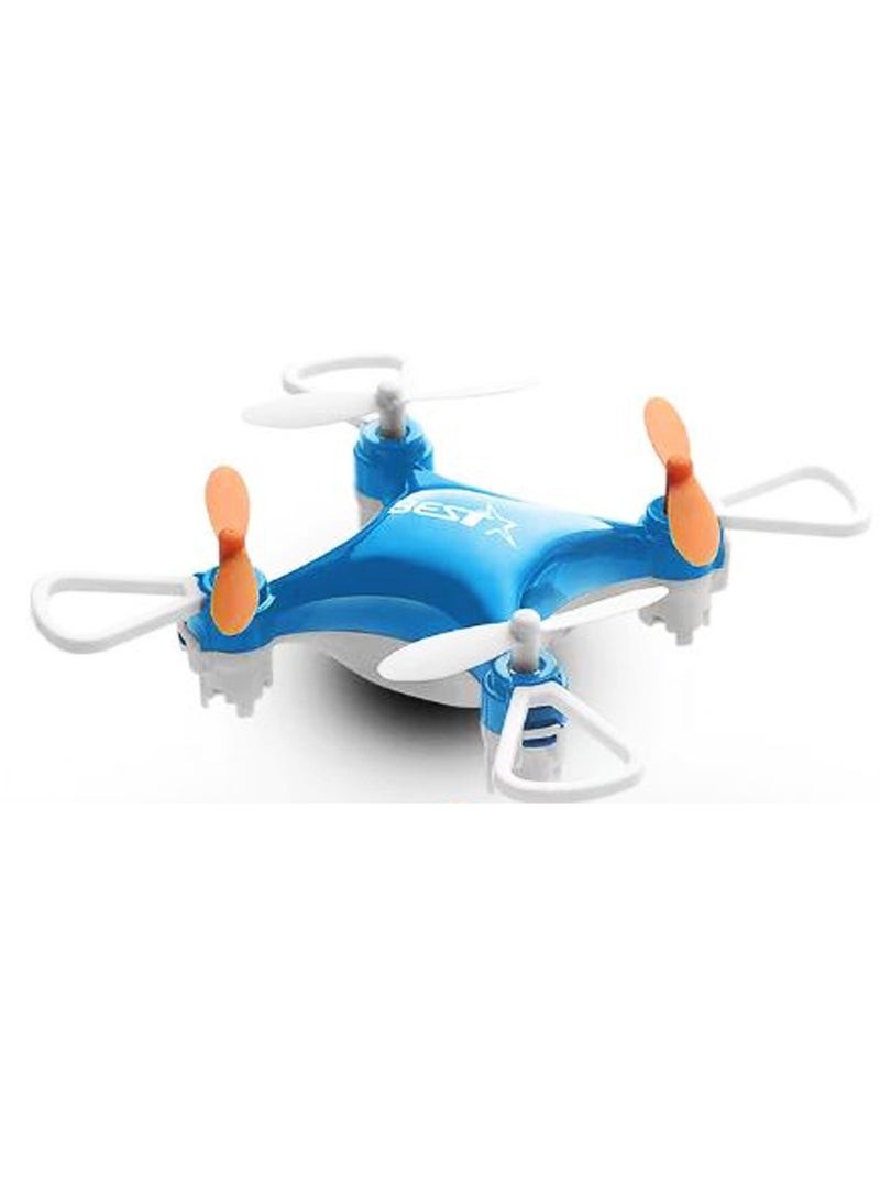 Mini Drone Quadcopter Remote Control Airplane High Fall Resistance Boy Toy Birthday Gift Blue