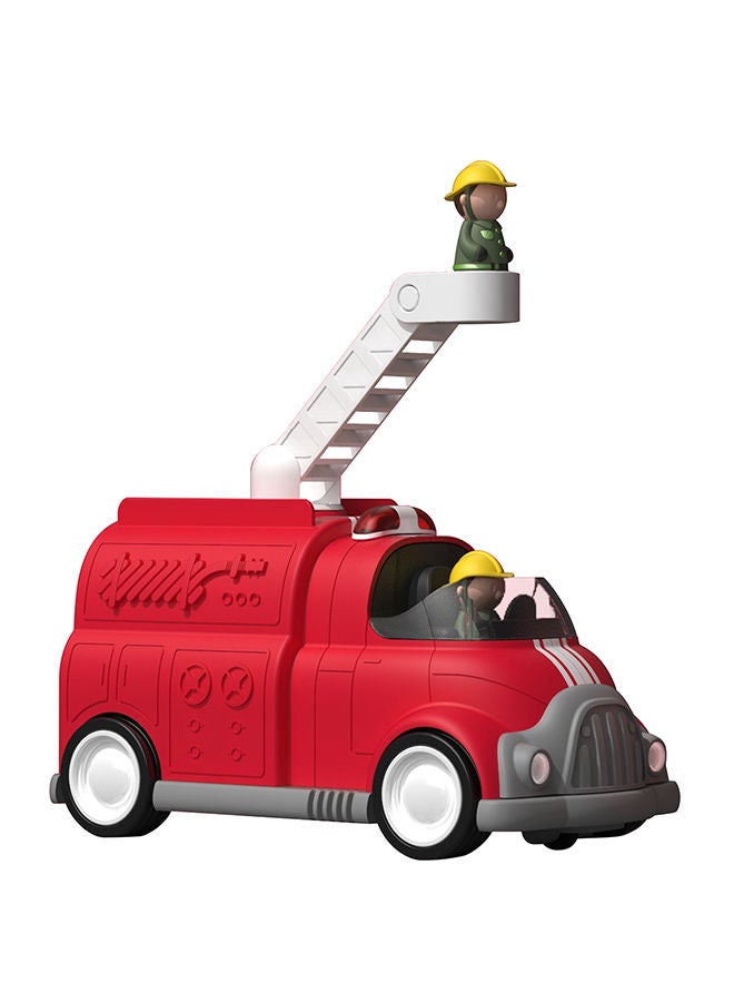 Remote Control Fire Engine Lights and Sounds Car Toy