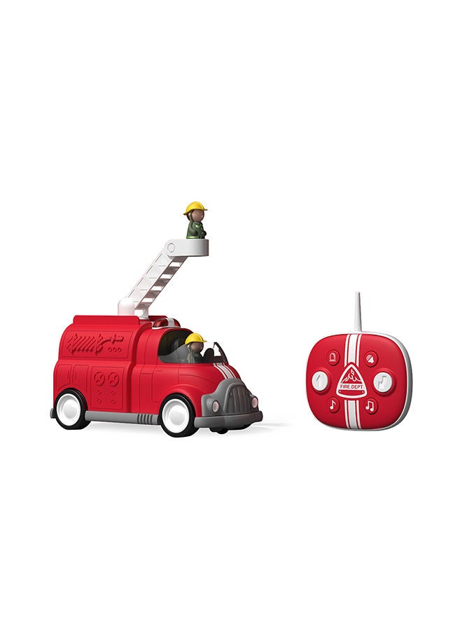 Remote Control Fire Engine Lights and Sounds Car Toy