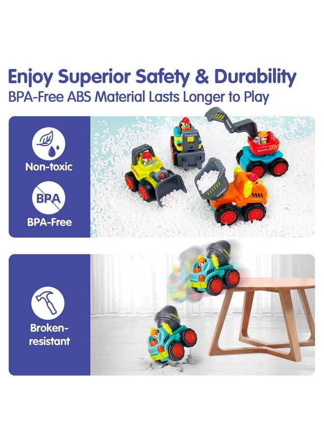 Toys For 1 Year Old Boy Birthday Gift 6 Pcs Toy Trucks Mini Car Toys For 2 Year Old Boy Birthday Gift Toddler Toys Age 12 3 Year Old Boy Toys Toddler Boy Toys For 1+ Year Old Boy Baby