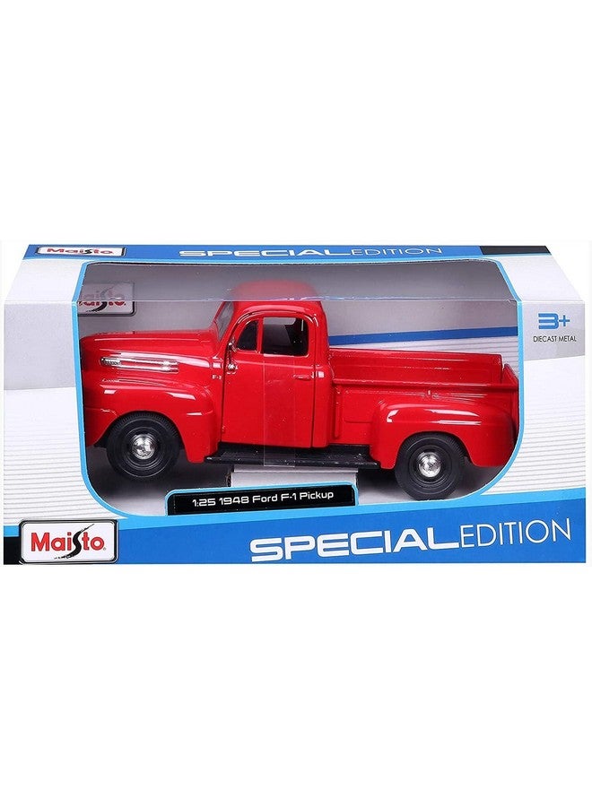 125 Scale 1948 Ford F1 Pickup Diecast Truck Vehicle Colors May Vary [Grey/Blue]