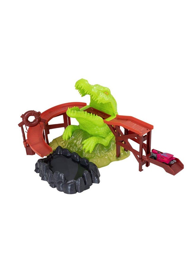 Teamsterz Colour Change Croc Bite Playset