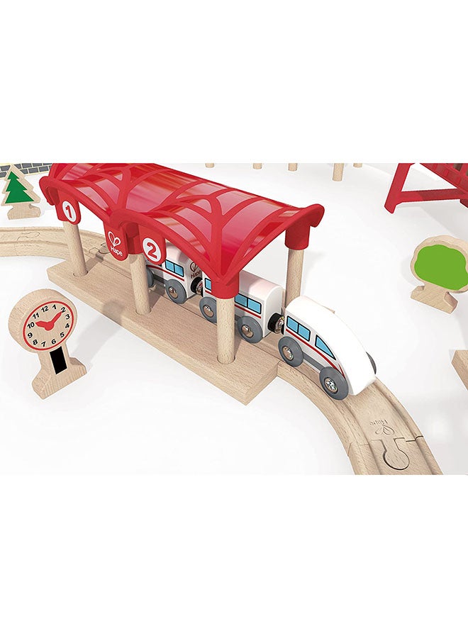 64-Piece Double Loop Railway Set E3712