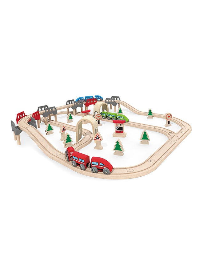 High And Low Railway Set