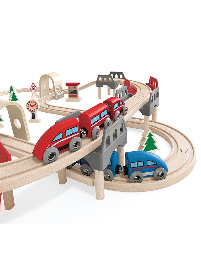 High And Low Railway Set