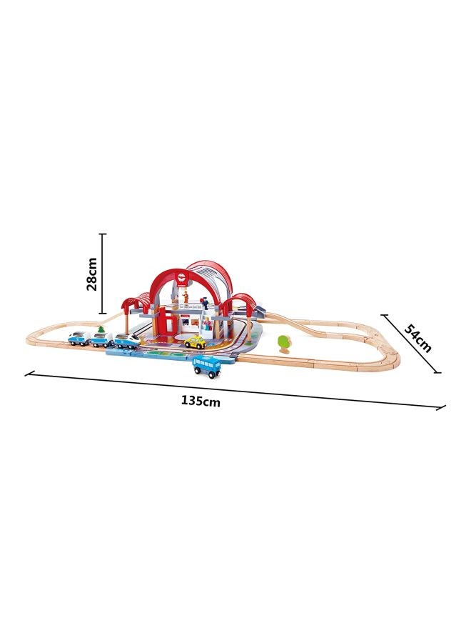 5-Piece Electronic Grand City Station Railway Play Set