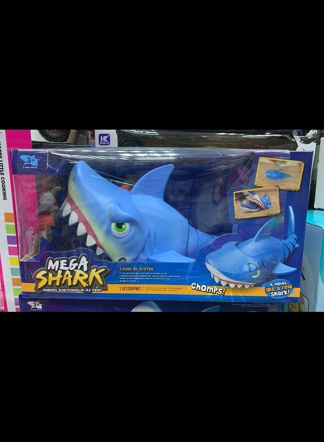 Easy to use and amazing Mega Shark with remote control