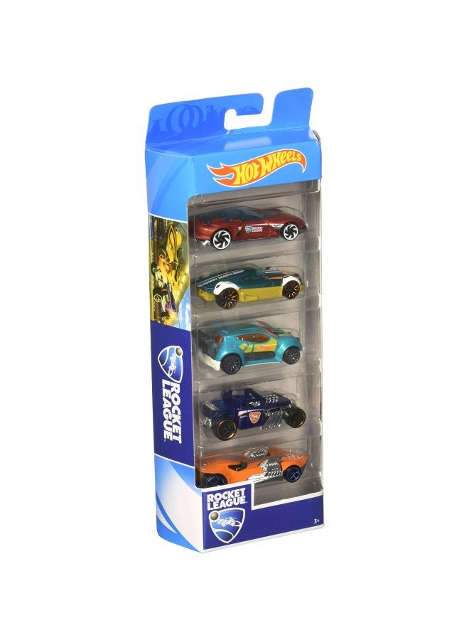 Pack Of 5 Rocket League Die-Cast Vehicles