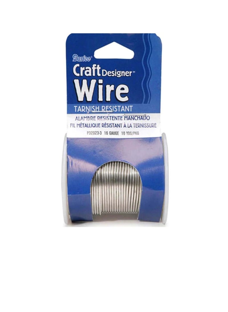 Craft Wire 16 Gauge Silver 10 yards