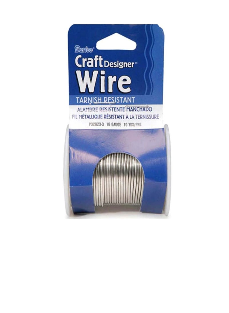 Craft Wire 16 Gauge Silver 10 yards