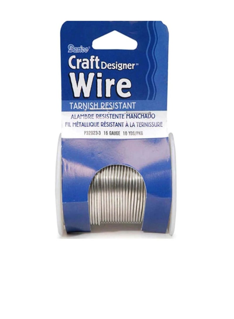 Craft Wire 16 Gauge Silver 10 yards