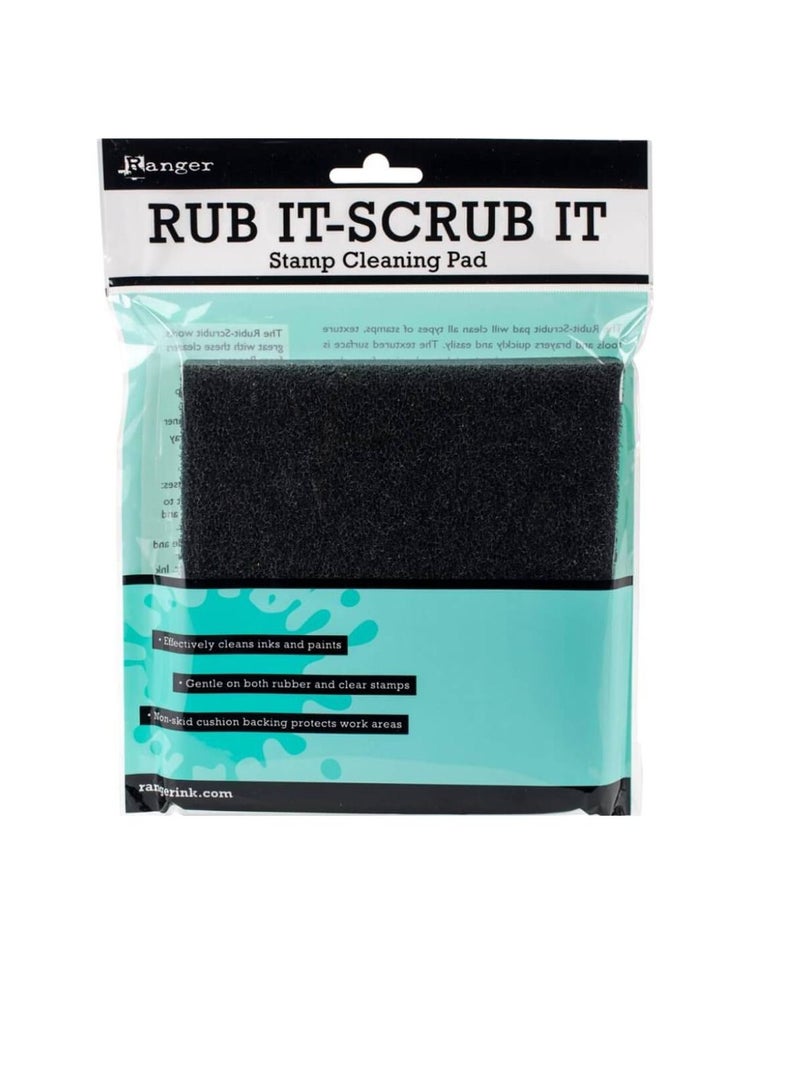 Inkssentials Rub-It Scrub-It Stamp Cleaning Pad 6in x 6in