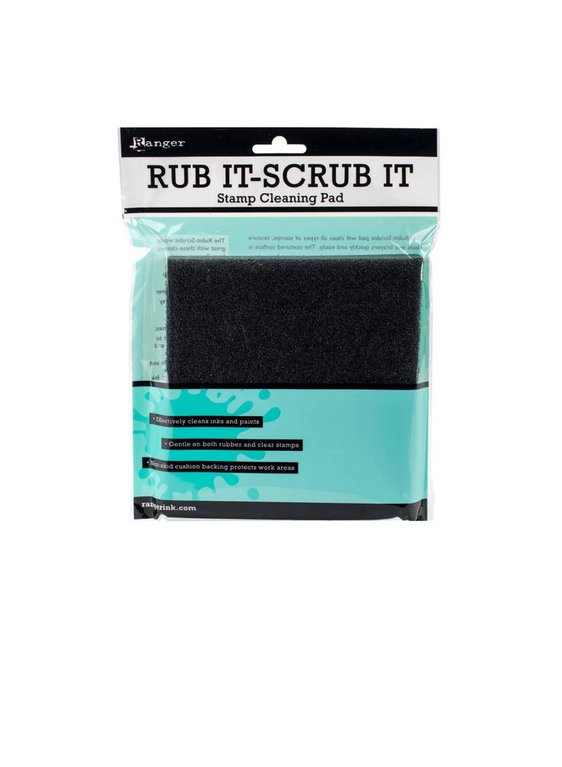 Inkssentials Rub-It Scrub-It Stamp Cleaning Pad 6in x 6in