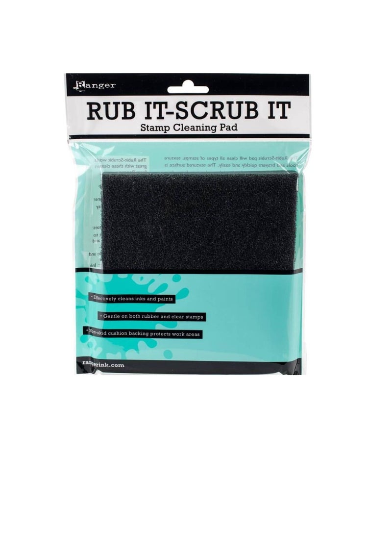 Inkssentials Rub-It Scrub-It Stamp Cleaning Pad 6in x 6in