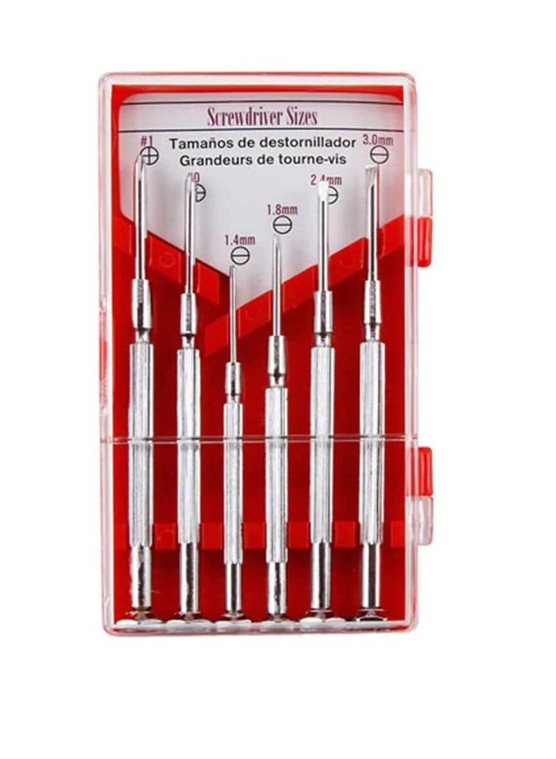 Precision Screwdriver Set 6 pieces