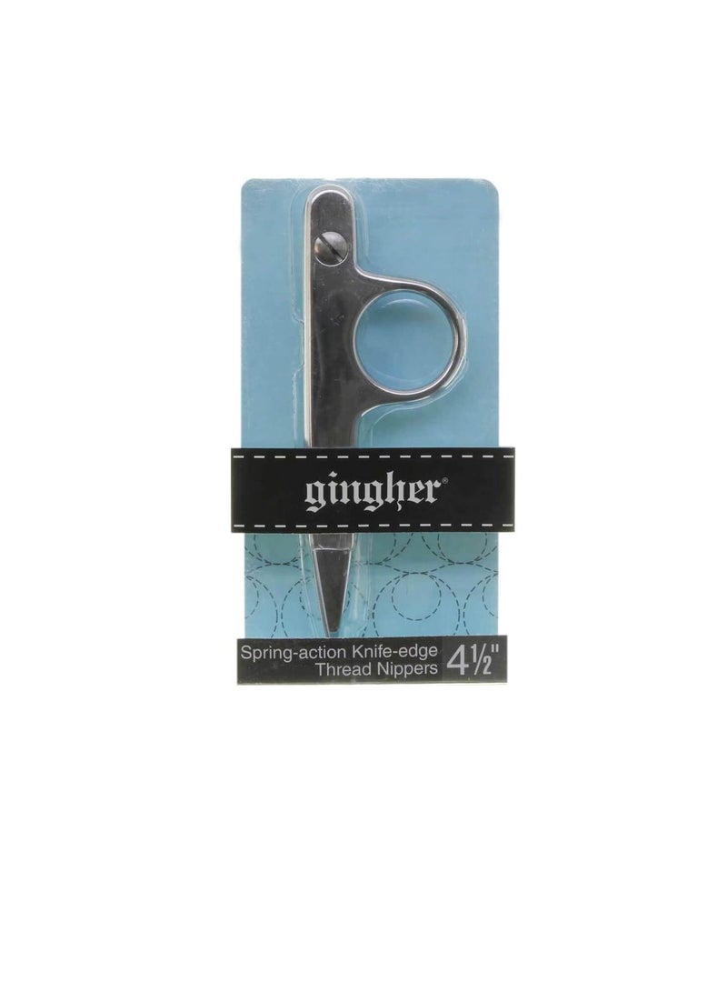 Spring-action Knife-Edge Thread Nippers