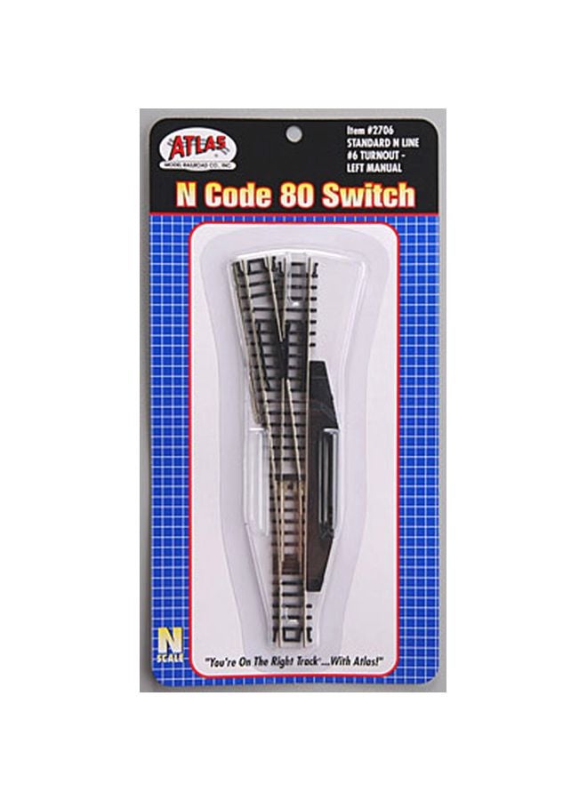 N Code 80 Switch Track 2705 19inch