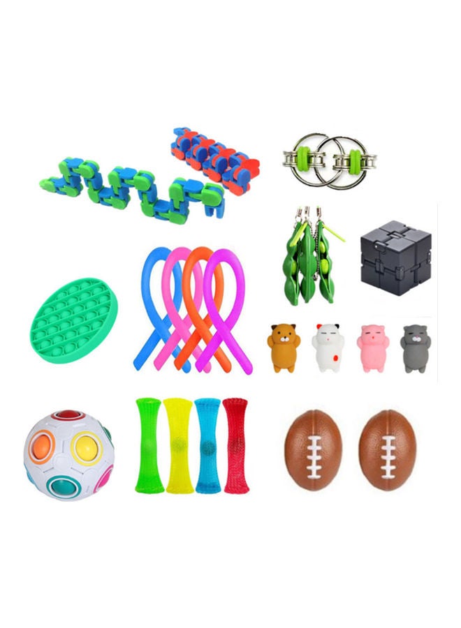 23 Pieces Leaf Pop Bubble Sensory Toys