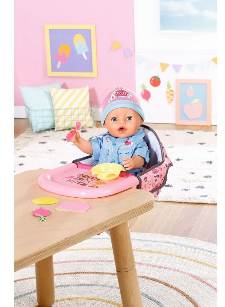 Table Attachment Feeding Chair for Dolls
