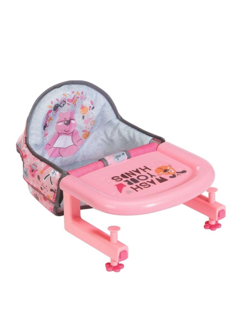 Table Attachment Feeding Chair for Dolls