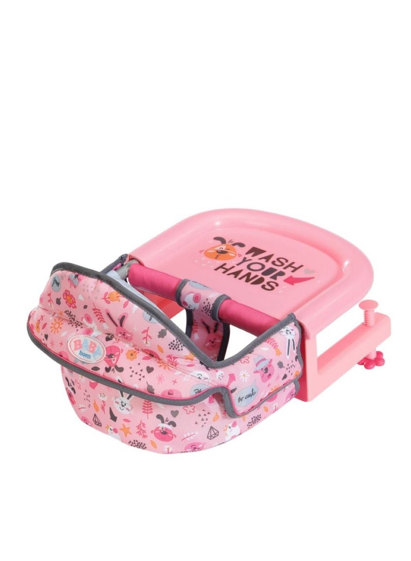 Table Attachment Feeding Chair for Dolls