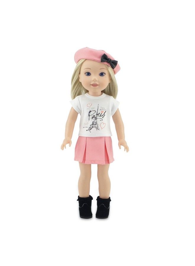 14 Inch Doll Clothes & Accessories ; 5 Pc Parisian 14