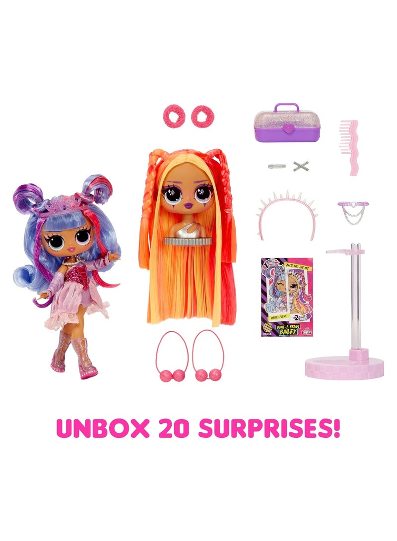 LOL Surprise Tweens Swap Fashion Doll - Buns to Braids Bailey