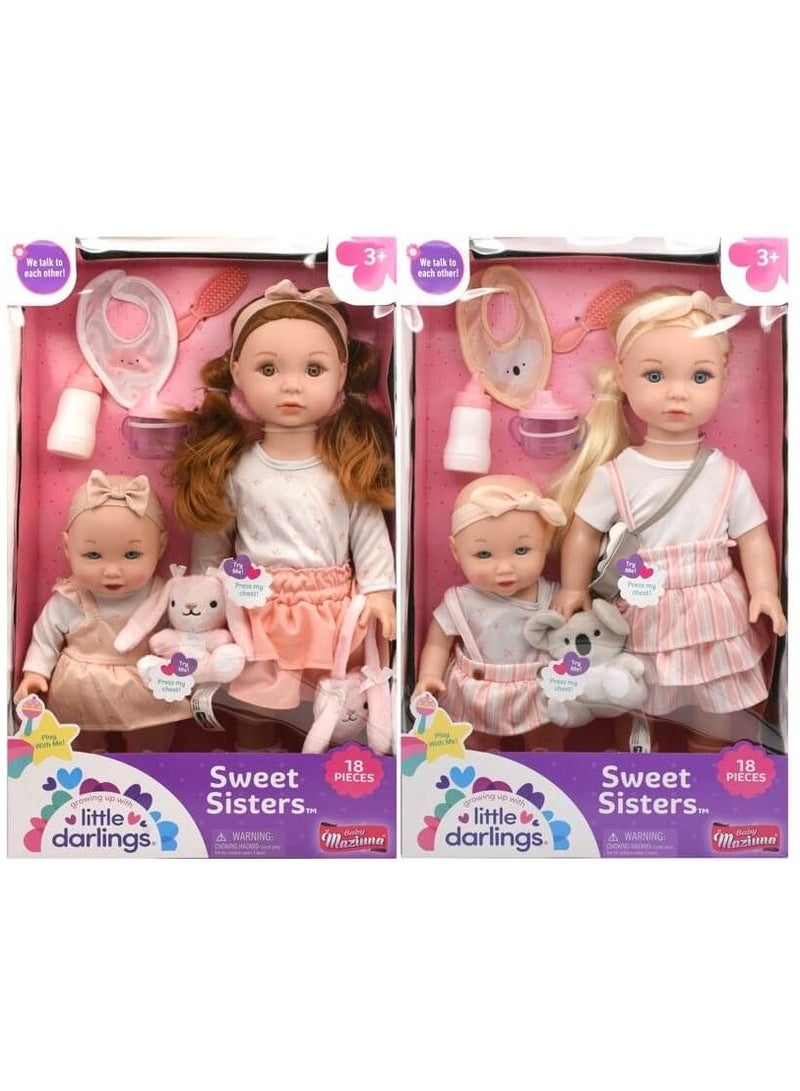 Sweet Sisters Doll - Assorted, 1 Piece Only