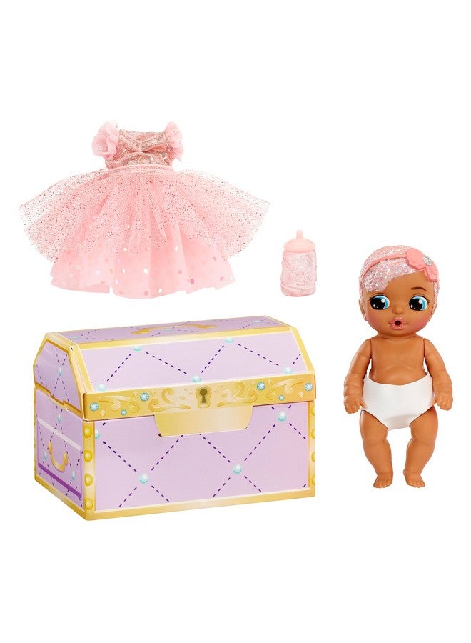 Surprise Small Dolls Series 8 Unwrap Surprise Collectible Baby Doll With 3 Water Surprises, Gemstonethemed Dress, Color Change Diaper, Treasure Chest Packaging, For Kids Ages 4 & Up