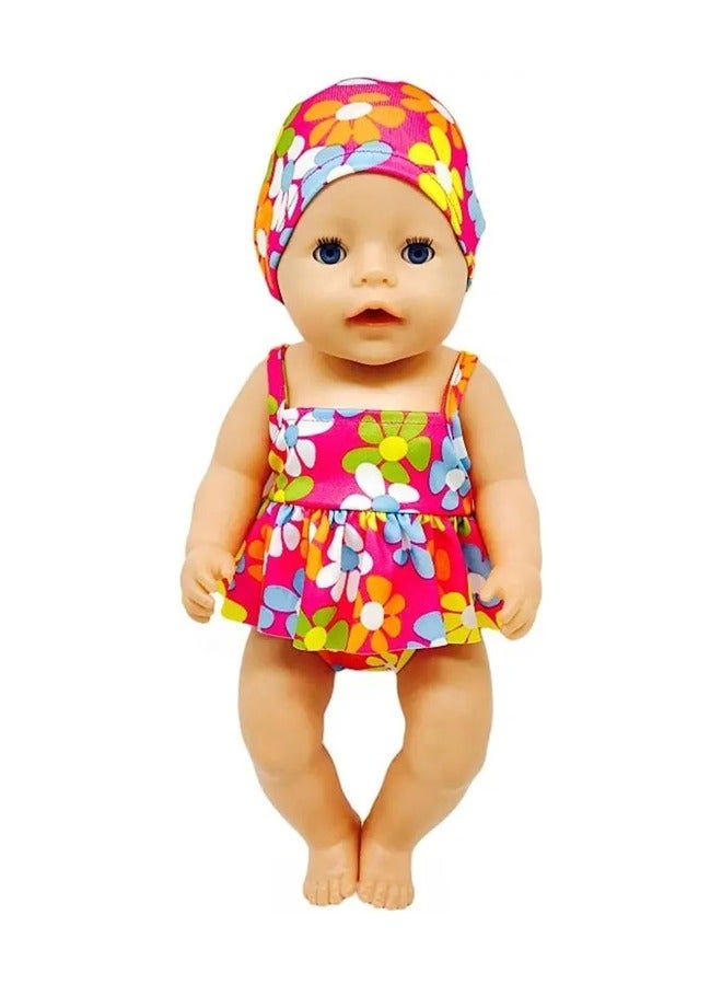 Baybee Reborn Soft Baby Doll Toys for Kids Fashion Clothes Swimwear Baby Soft Body Realistic Newborn Baby Girl Dolls for Kids Birthday Gift Boys and Girls Age Above 3 Years Size 40cm