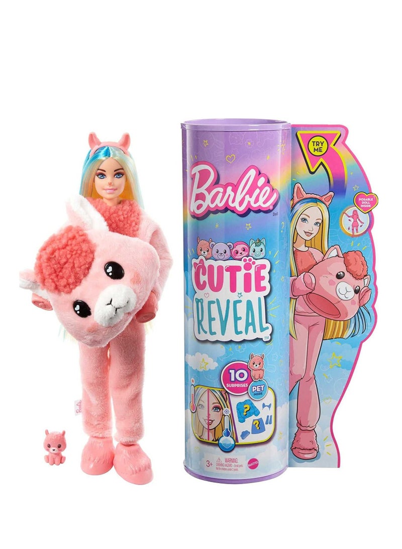 Barbie Cutie Llama Reveal Doll