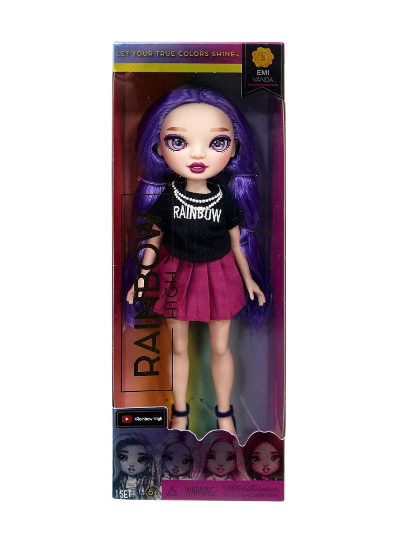 Rainbow High Fashion Doll - Emi Vanda