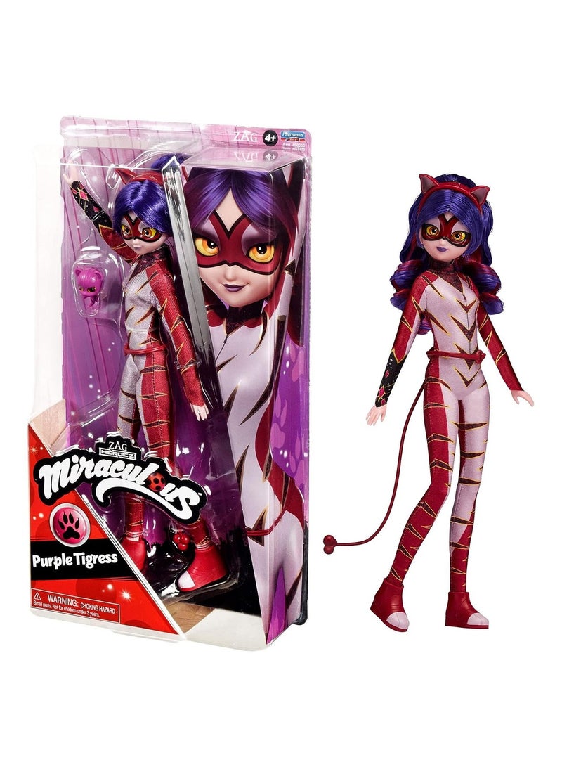 Miraculous Heroez Fashion Doll - Purple Tigress