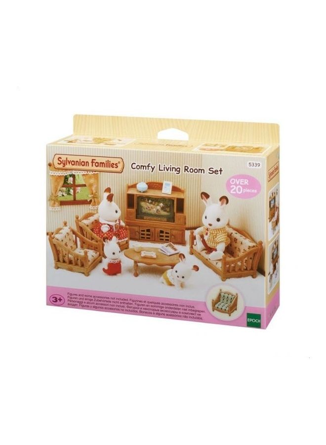 Comfy Living Room Figures Playset