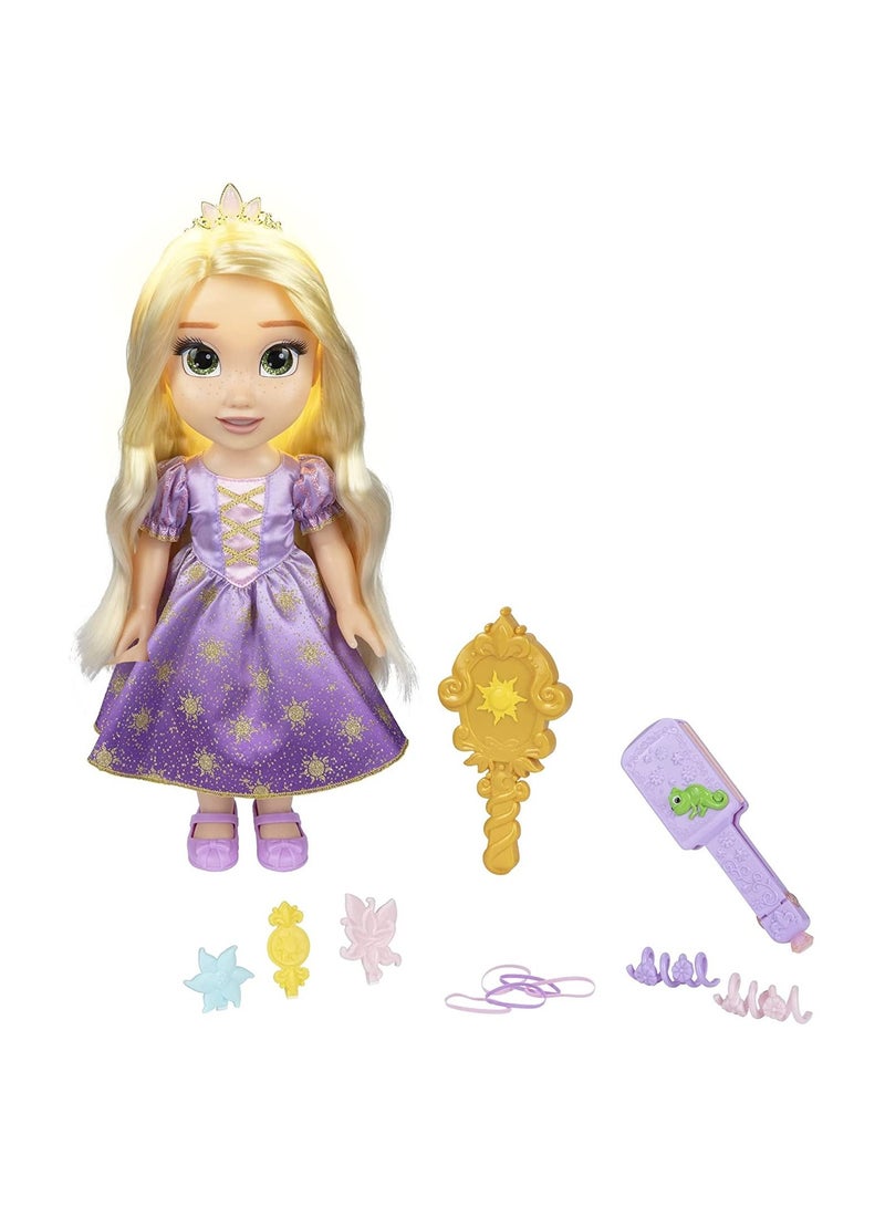 Magic In Motion Hair Glow Rapunzel Doll 217291