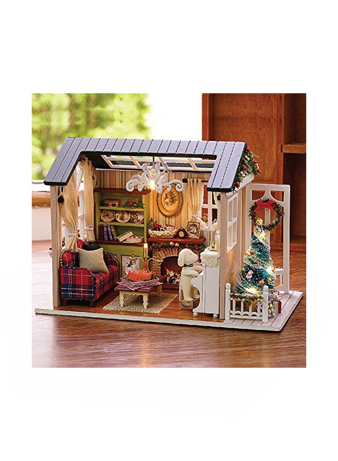 3D Puzzles Wooden Handmade Miniature Dollhouse Diy Kit