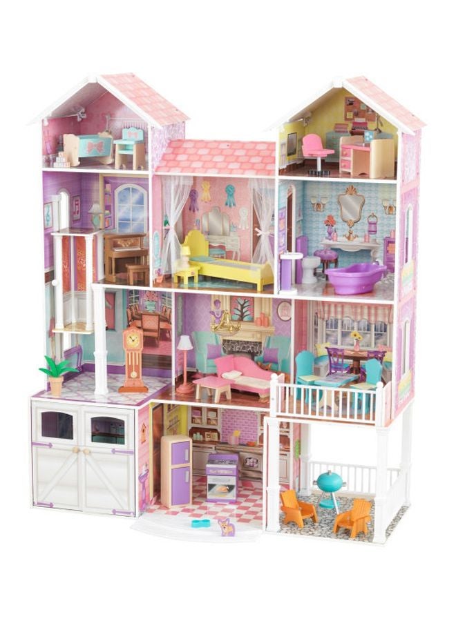 Dollhouse Pretend Play Set 53x21x47inch