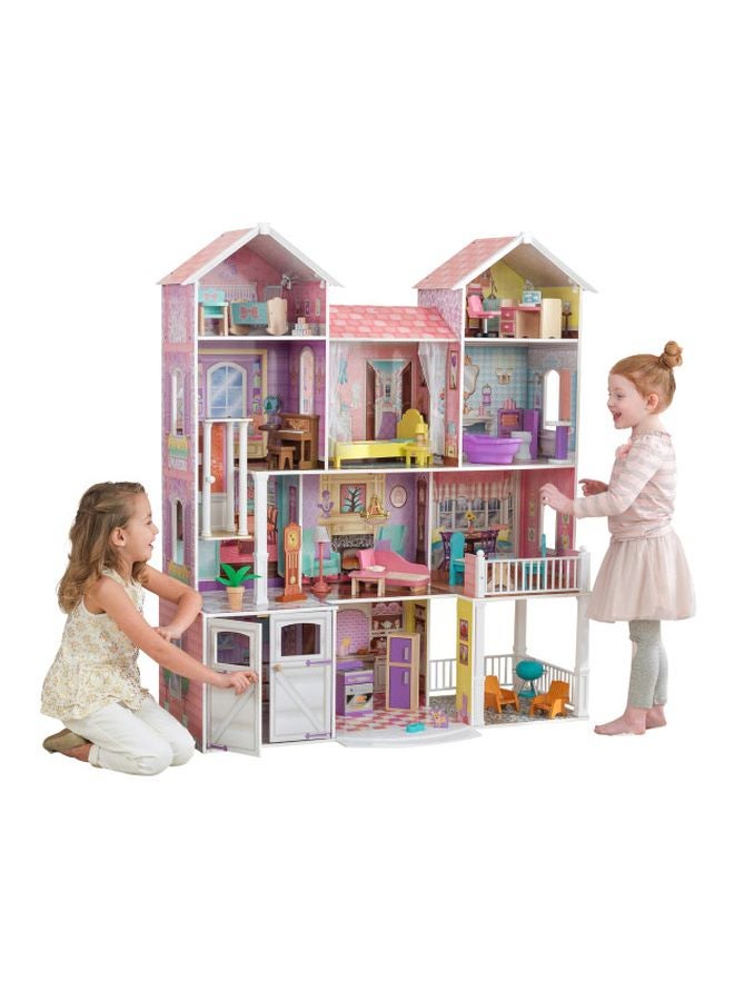 Dollhouse Pretend Play Set 53x21x47inch