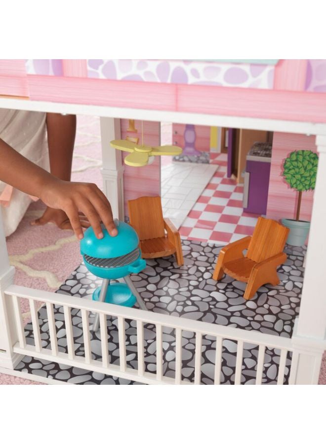 Dollhouse Pretend Play Set 53x21x47inch
