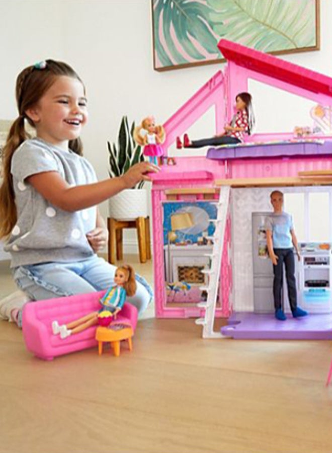 Malibu Doll House Playset 61cm