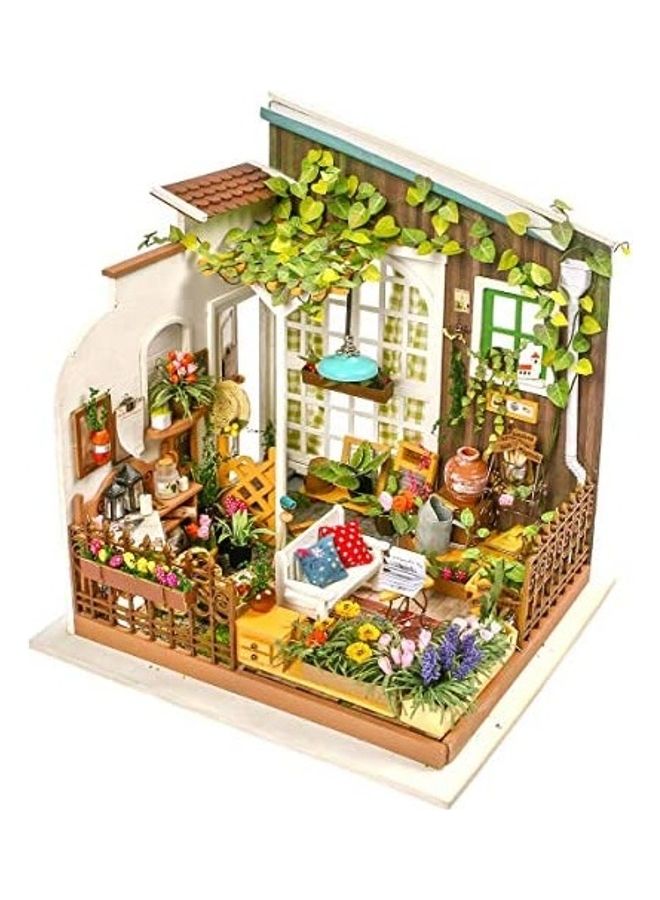 Dollhouse Miniature DIY Creative Room with Furniture House Kit