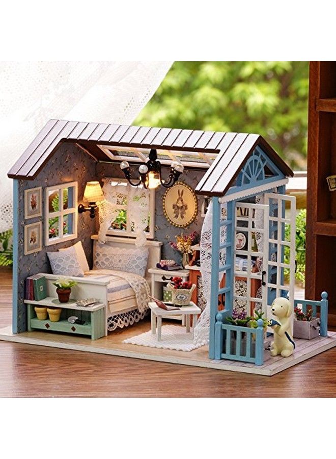 Diy Miniature Dollhouse Kit With Music Box Rylai 3D Puzzle Challenge For Adult Kids Xmas Gifts Z007