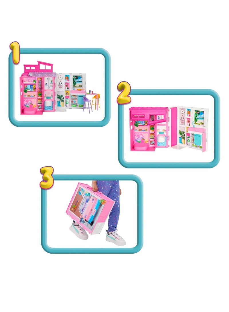 Barbie Doll Getaway House Playset