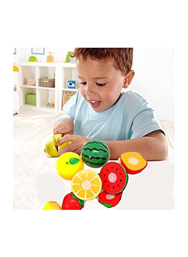 15-Piece Sliceable Mini Fruits Set