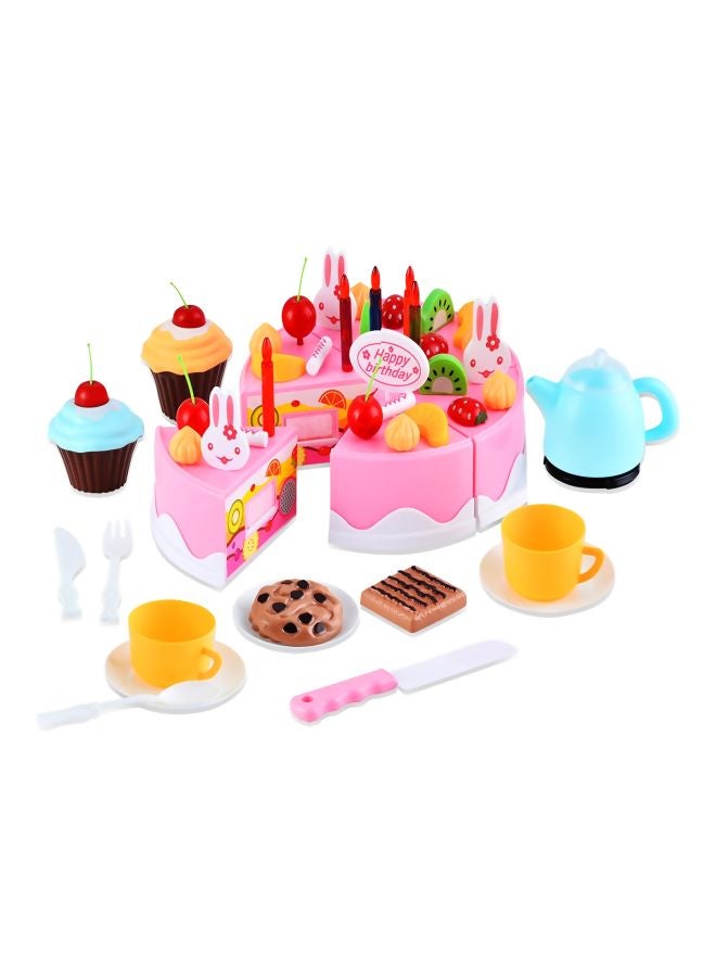 54-Piece Fruit Birthday Cake Set