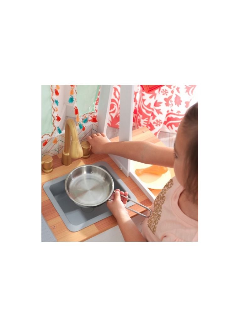 Kidkraft - Boho Bungalow Wooden Play Kitchen