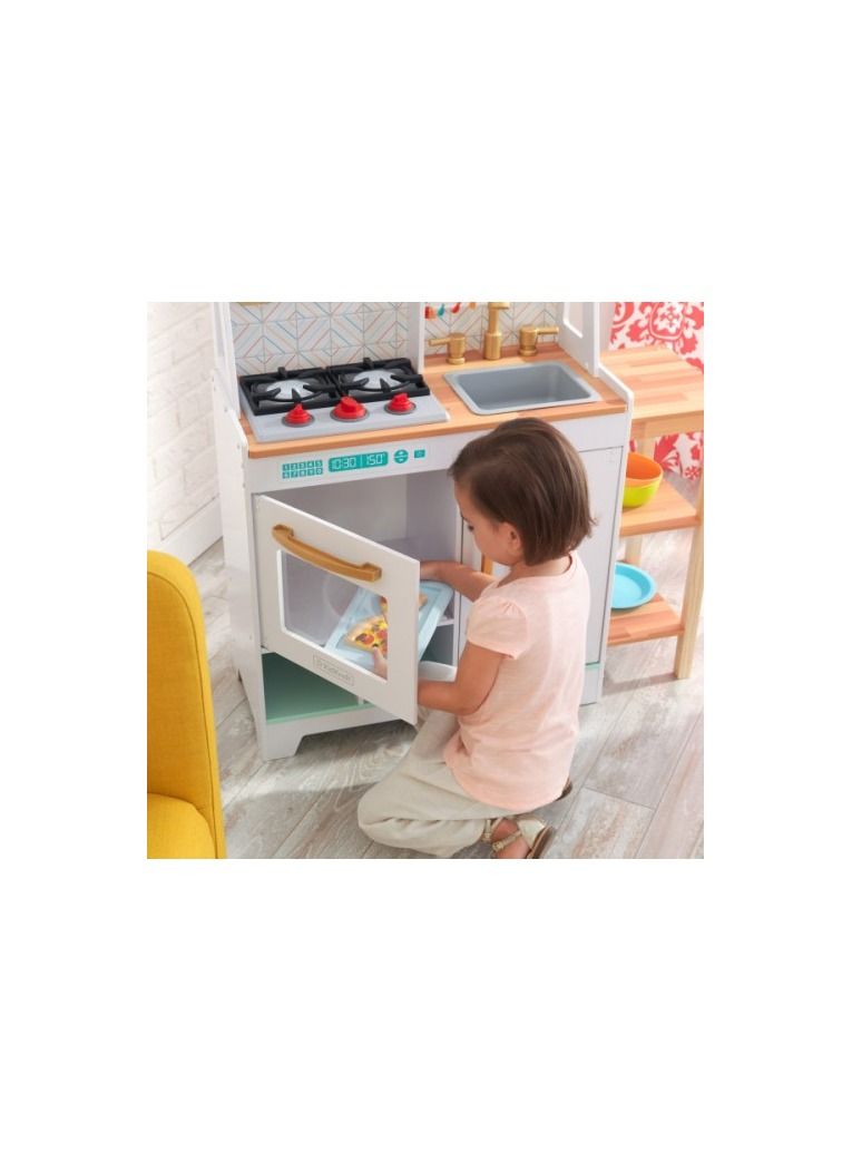 Kidkraft - Boho Bungalow Wooden Play Kitchen